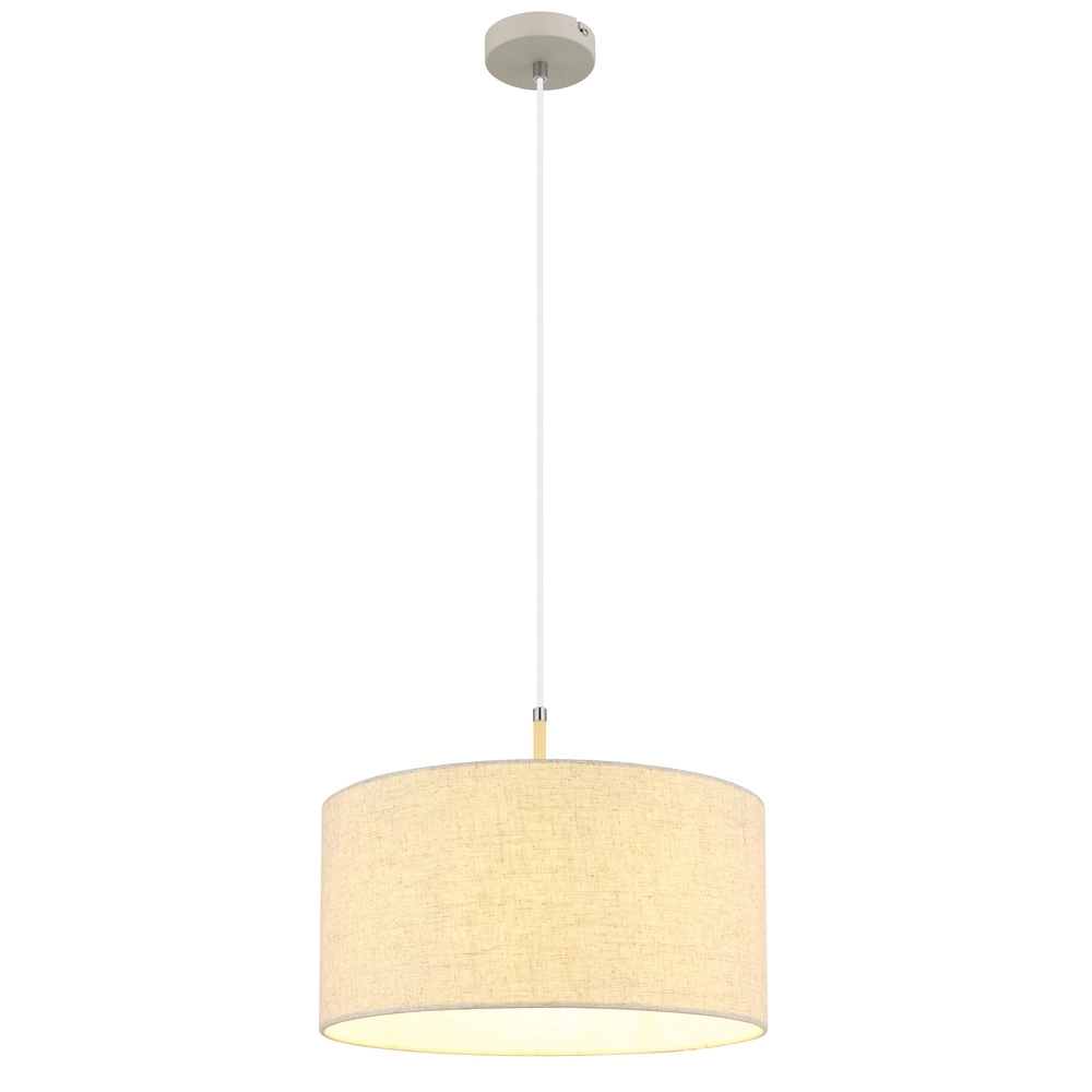 Suspension Deleon brun sable Ø 40cm