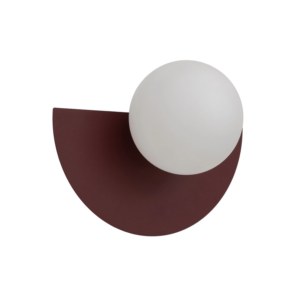 Demi-lampe murale Saturn Rouge bordeaux Lyora 5903139126021