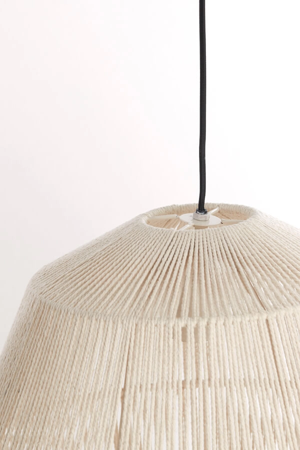 Suspension scandinave Deya crème Ø38cm Light & Living 8717807744953