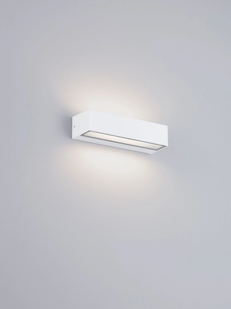Lampe murale élégante Lane blanc 22cm - 21W Lyora 5212017496775