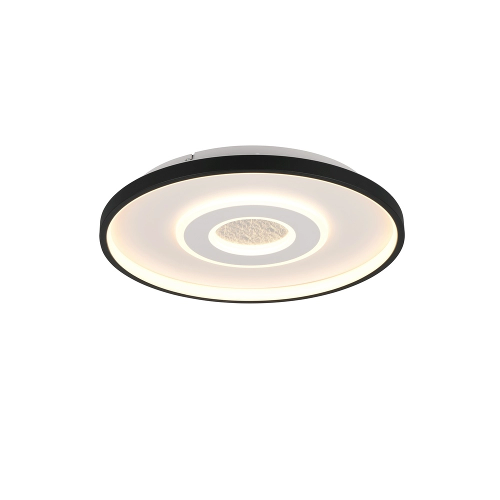 Plafonnier rond Nazar noir et blanc