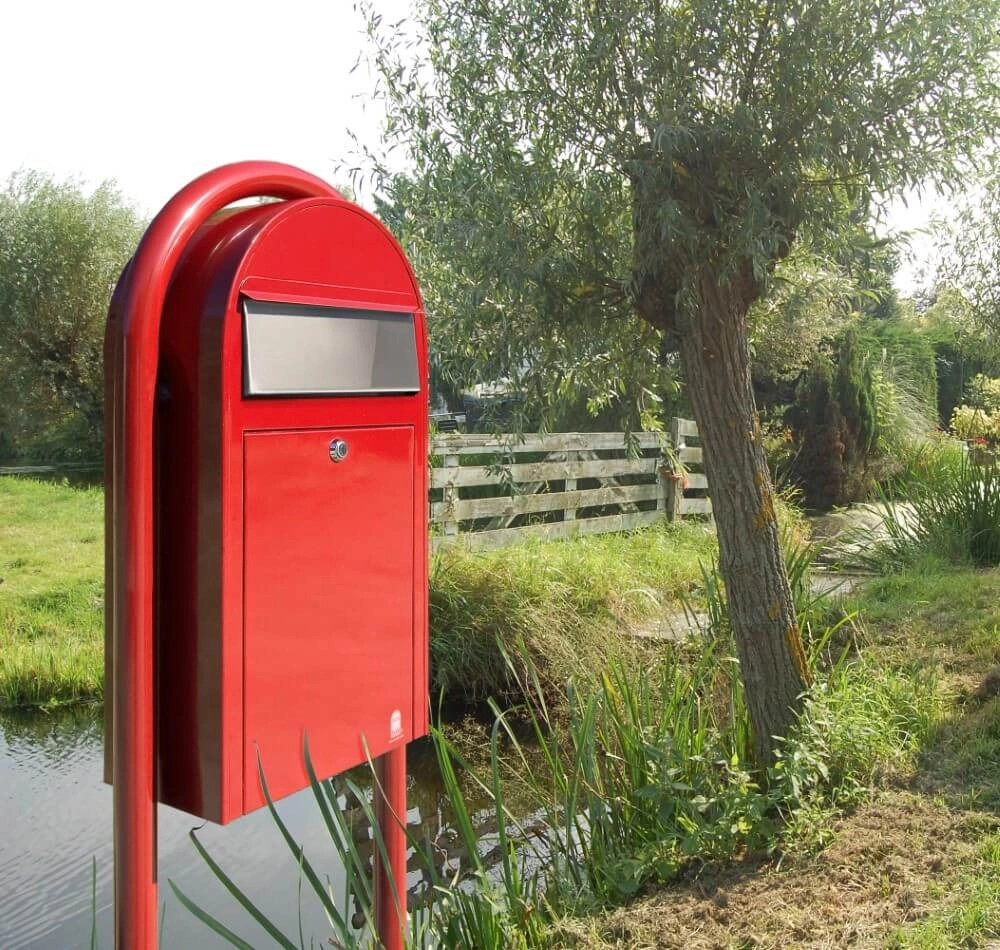 Boites aux lettres Grande S 3001 i Rouge vif Bobi 6417237037220