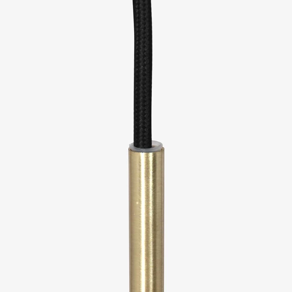 Lampe à suspension en verre doré Bolique Ø 25 cm Steinhauer 8712746166378