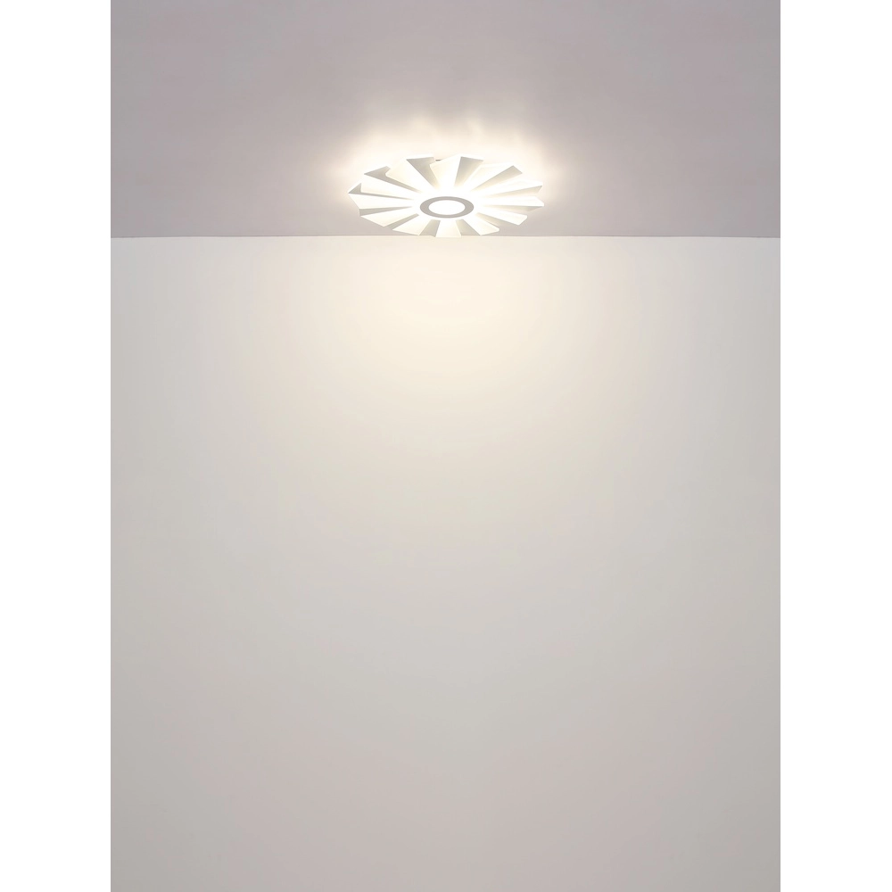 Conception de plafonds Alwina Blanc Globo 9007371519408