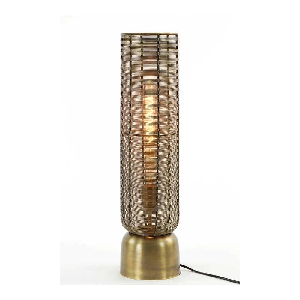 Lampe de table Lezuza Ø bronze 15,5 cm Light & Living 8717807659912