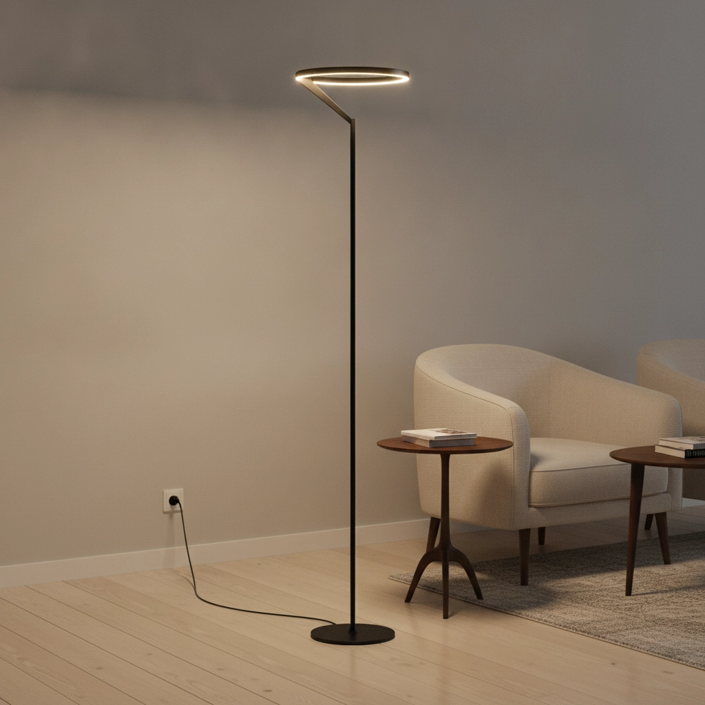 Lampadaire Tilia noir