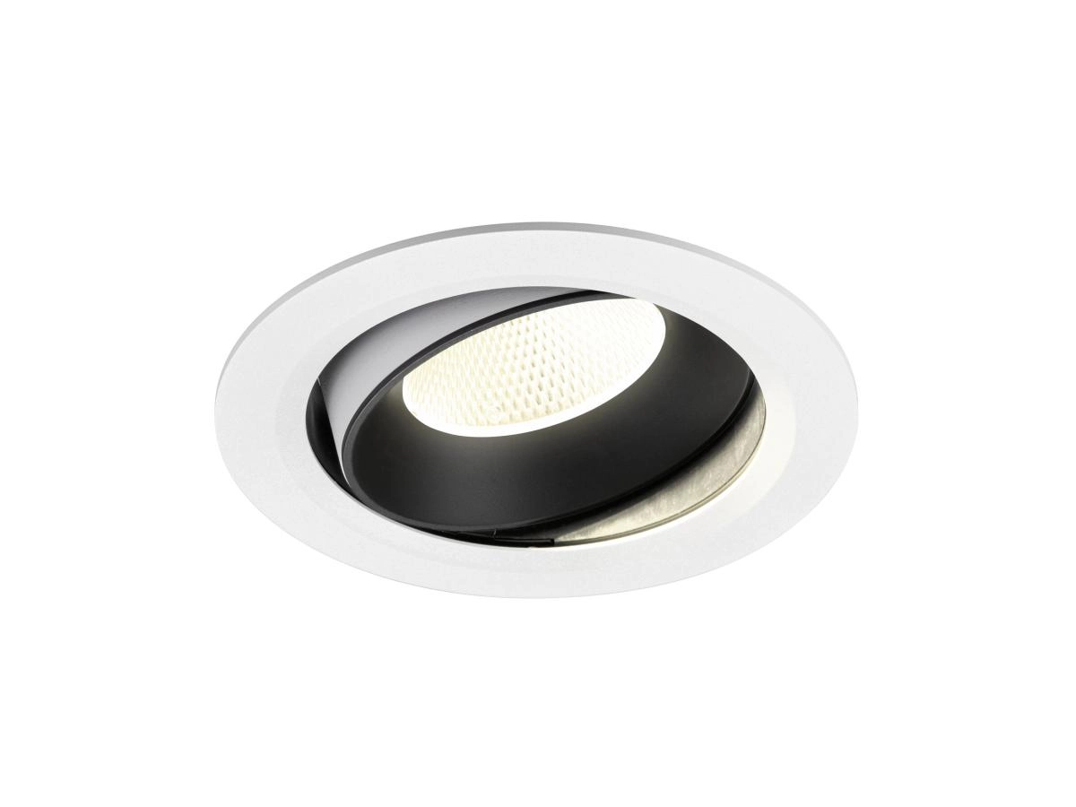 Spot encastré Numinos Move XL blanc/noir 4000K - 20 deg