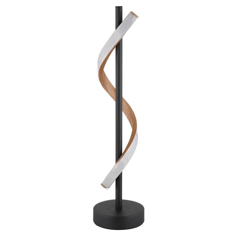 Lampe de table de conception Watkins Noir Globo 9007371528752