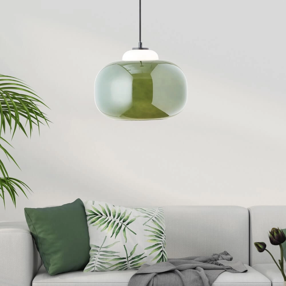 Lampe suspendue Blop vert Brilliant 4004353413339