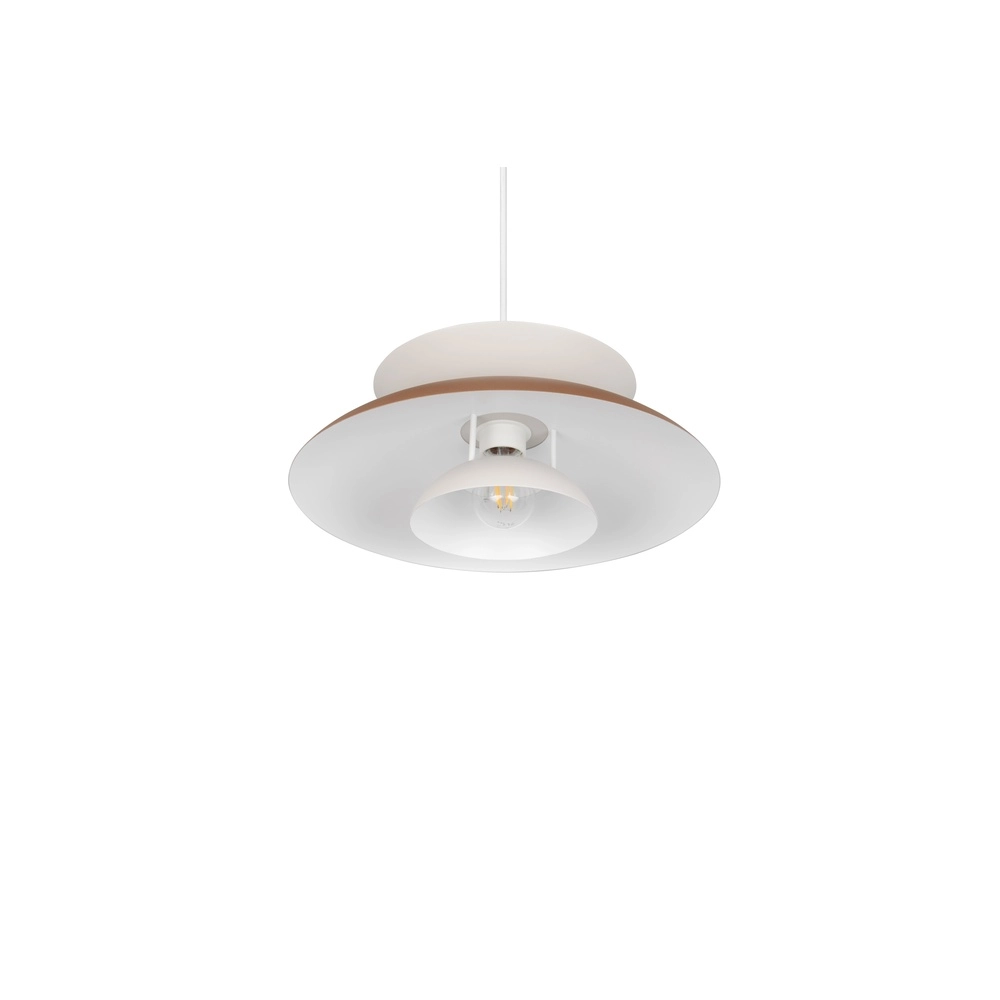 Conception de la lampe suspendue Amarila marron moka Ø 40cm Trio 4017807682779