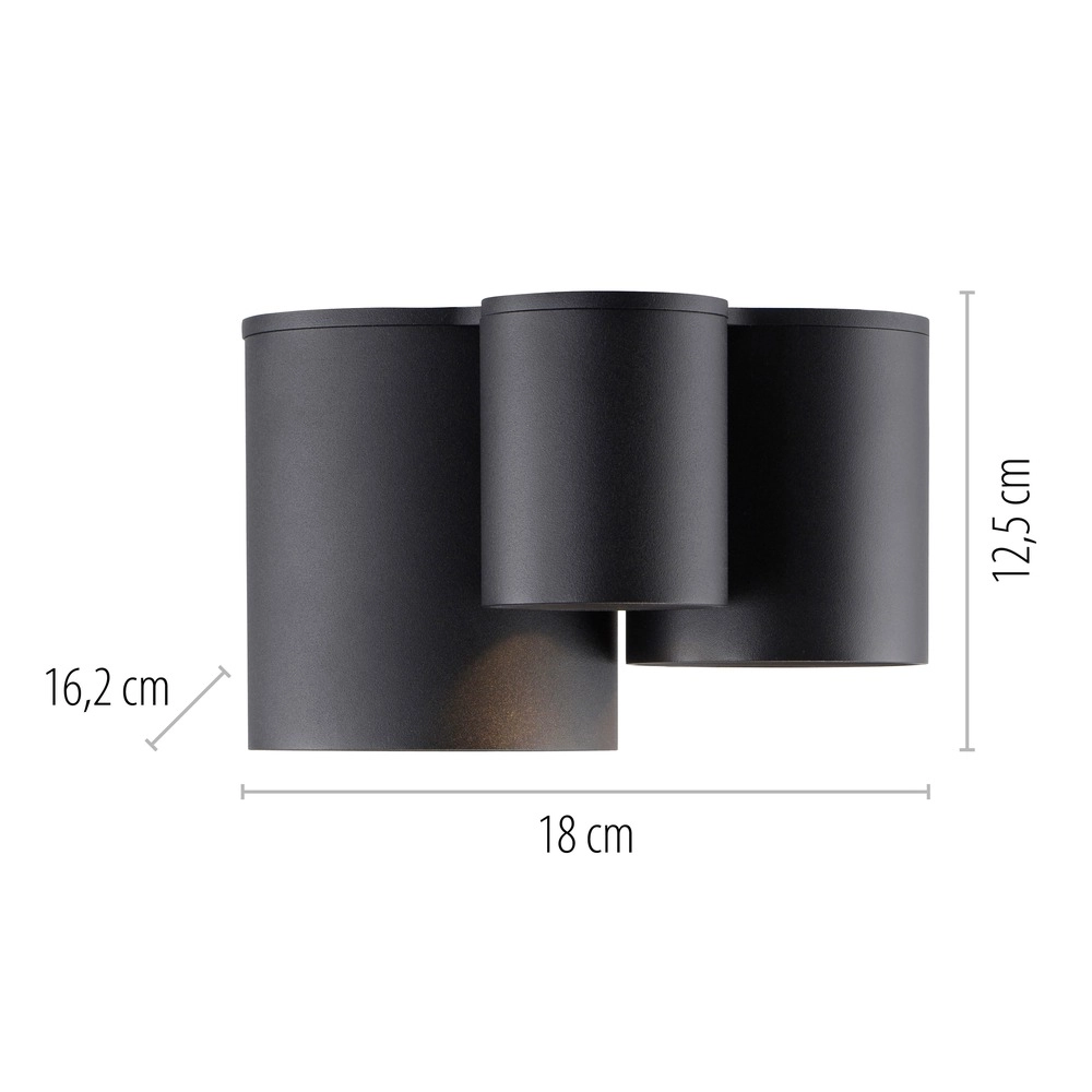 Éclairage de plafond 3L Pure Point Black Pearl Paul Neuhaus 4012248395714