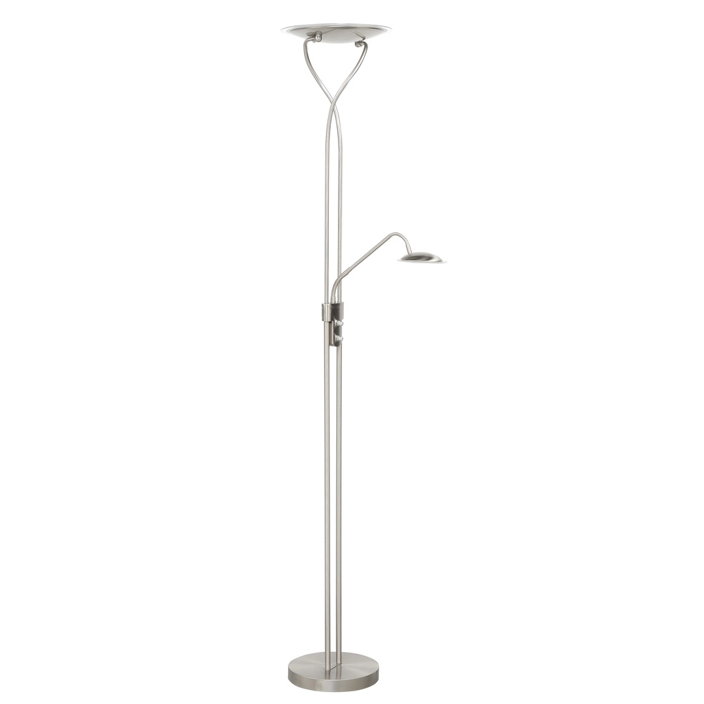 Lampe de lecture classique Empoli nickel Ø 30cm