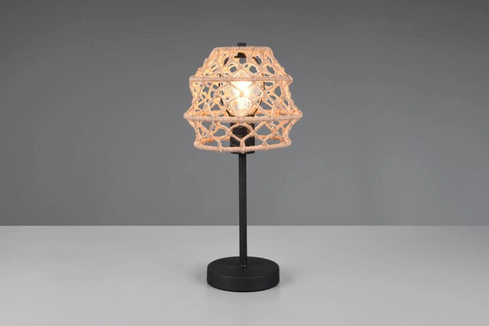 Lampe de table en rotin Hive Ø 20cm Trio 4017807637229