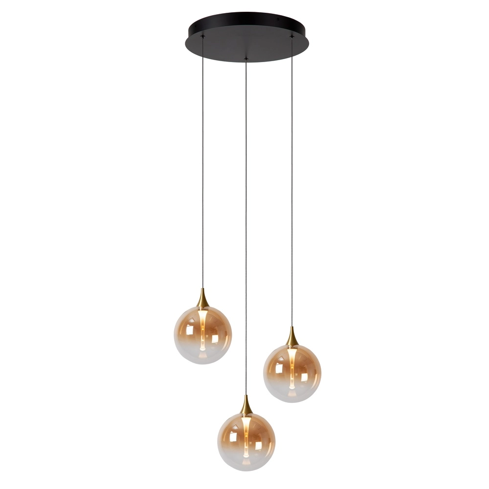 Suspension LED de conception Gisela Fanade - 3x Ø 16cm
