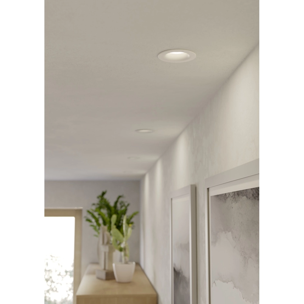 Spot encastré Salabate blanc Ø 8.8cm IP65 Eglo 9008606358854