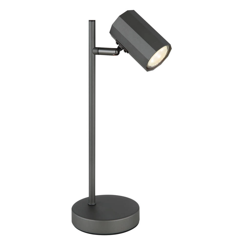 Lampe de table grise James cheville