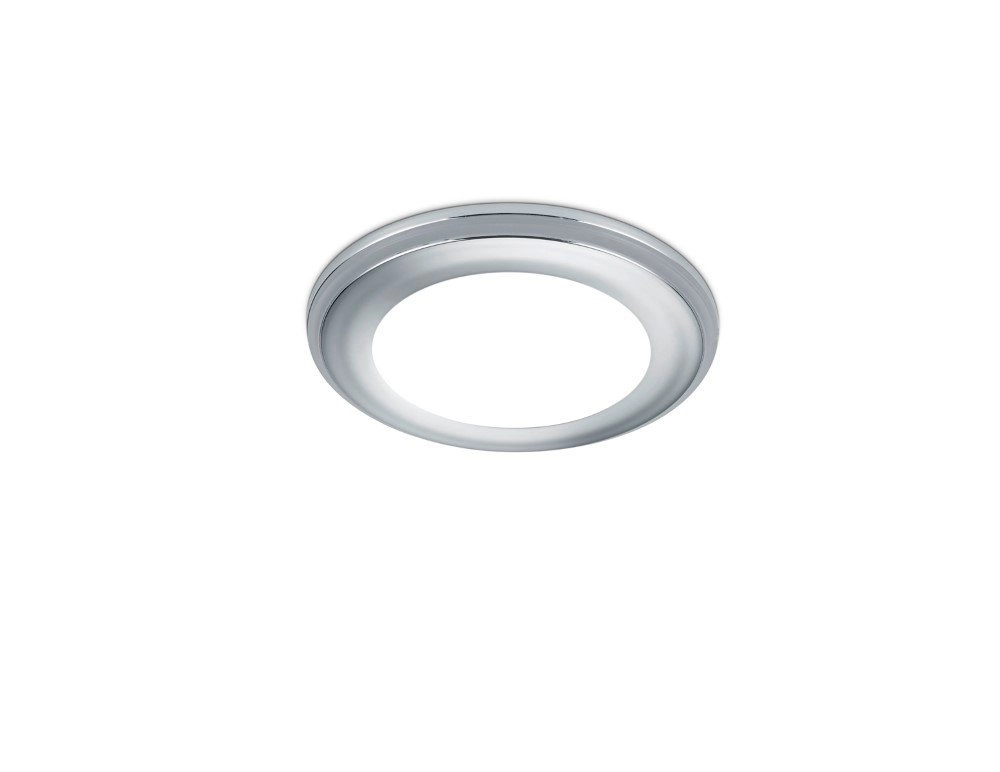 Spot encastré LED Aura 8,2 cm gris Trio 4017807427660