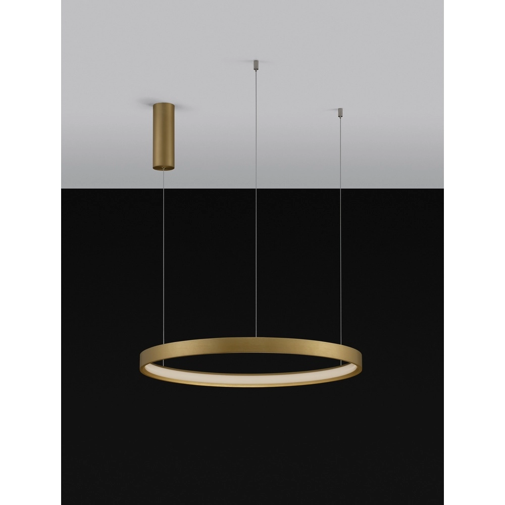 Suspension ronde Perrine or Ø 60cm Lyora 5212017438447