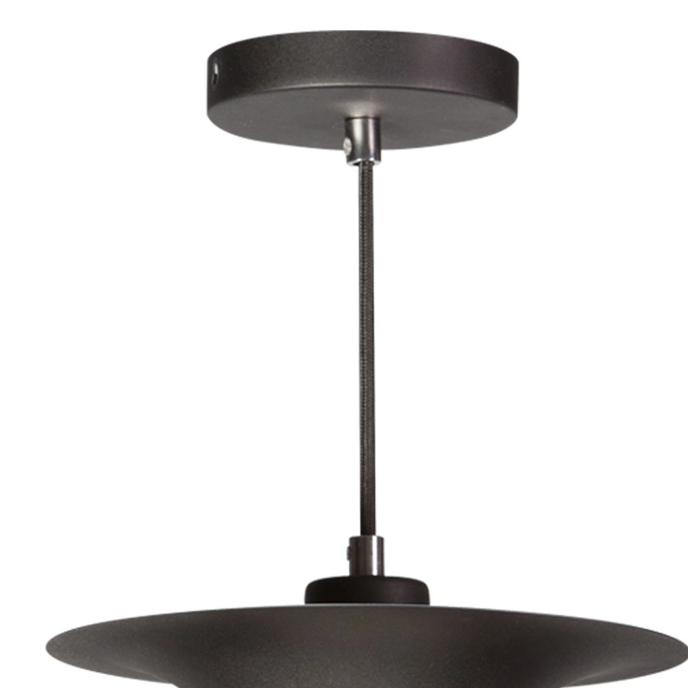 Lampe à suspension robuste Potenza 50cm bronze marron ETH 8719075183236