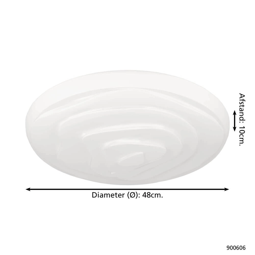 Plafonnier LED Battistona Ø48cm Eglo 9008606245048
