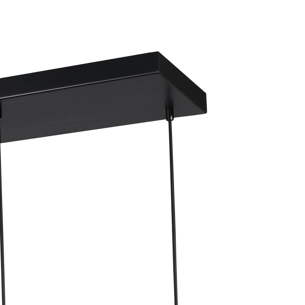 Lampe suspendue Lazise 4x Ø 20cm et 2x GU10 noir Masterlight 8718121284248