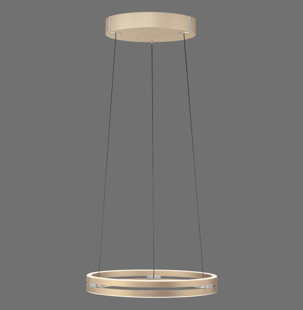 Lampe suspendue élégante Pure E-Loop laiton Paul Neuhaus 4012248372265