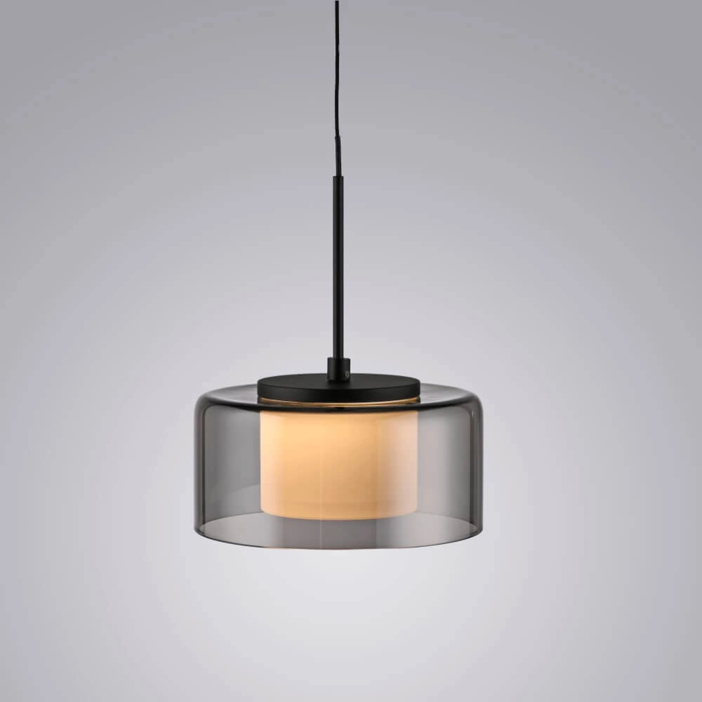 Lampe suspendue noire Rika moderne Paul Neuhaus 4012248383063