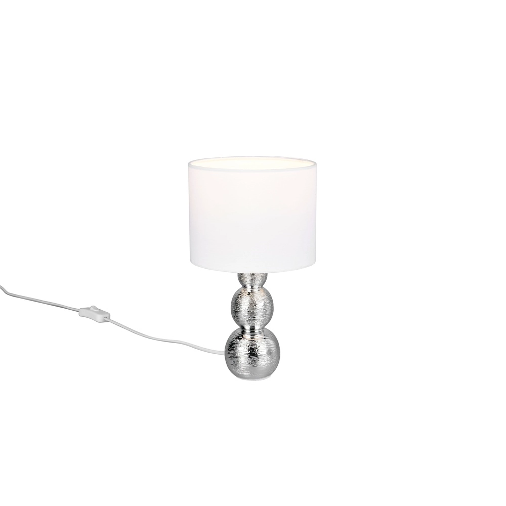 Lampe de table Lova Gris argenté Trio 4017807682663
