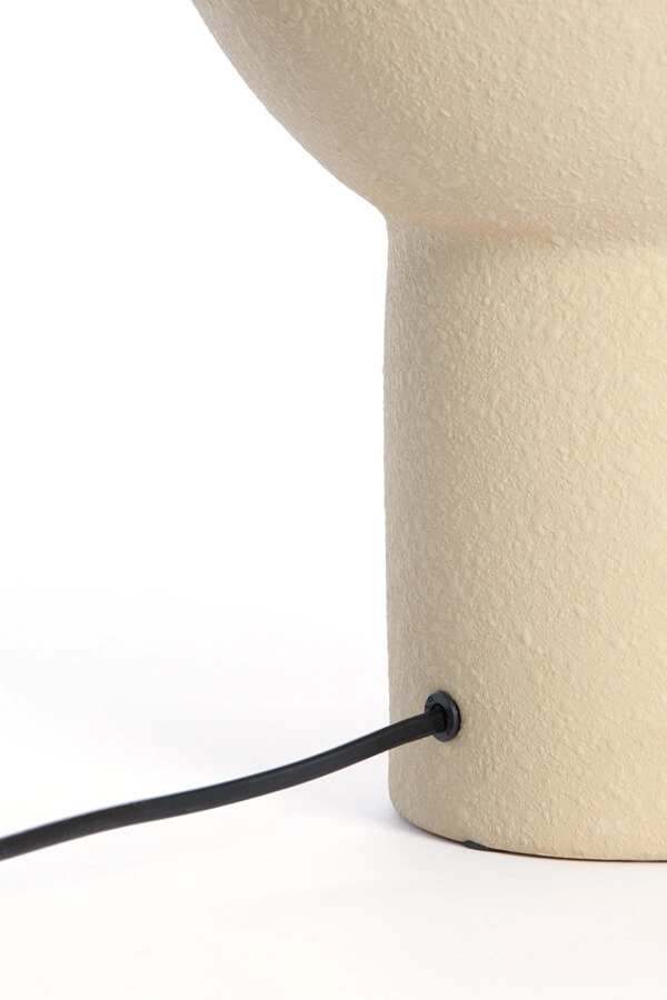 Lampe de table Monk crème 46cm Light & Living 8717807706319