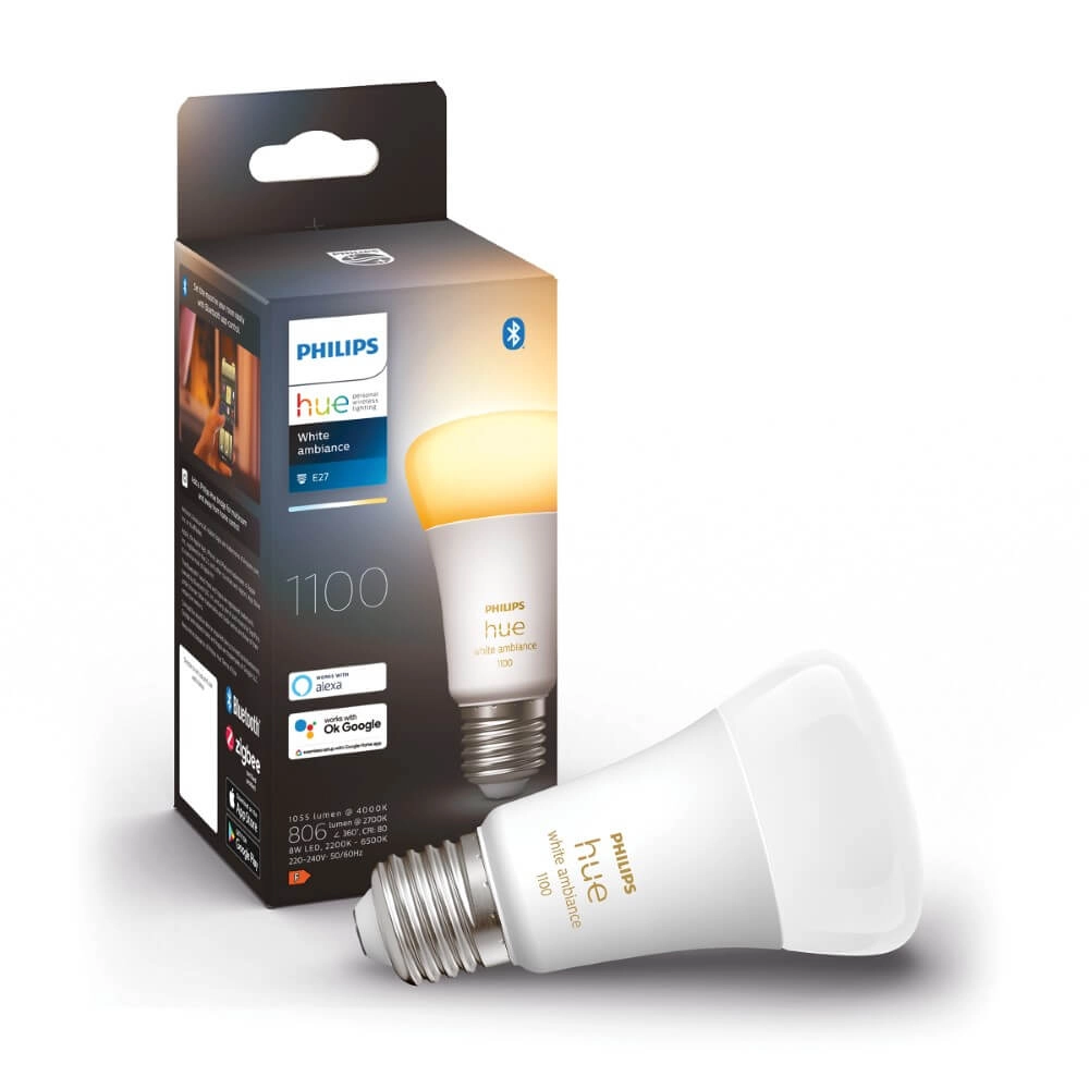 Hue - E27 - 11W - White Ambiance Philips 872016936480600