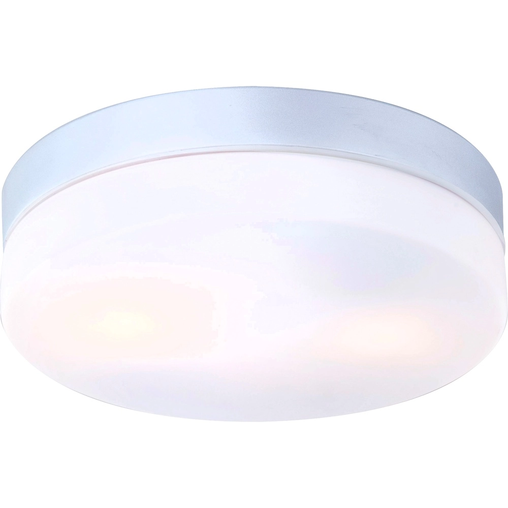 Conception de plafonds Vranos Extérieur gris argenté Ø 24 cm