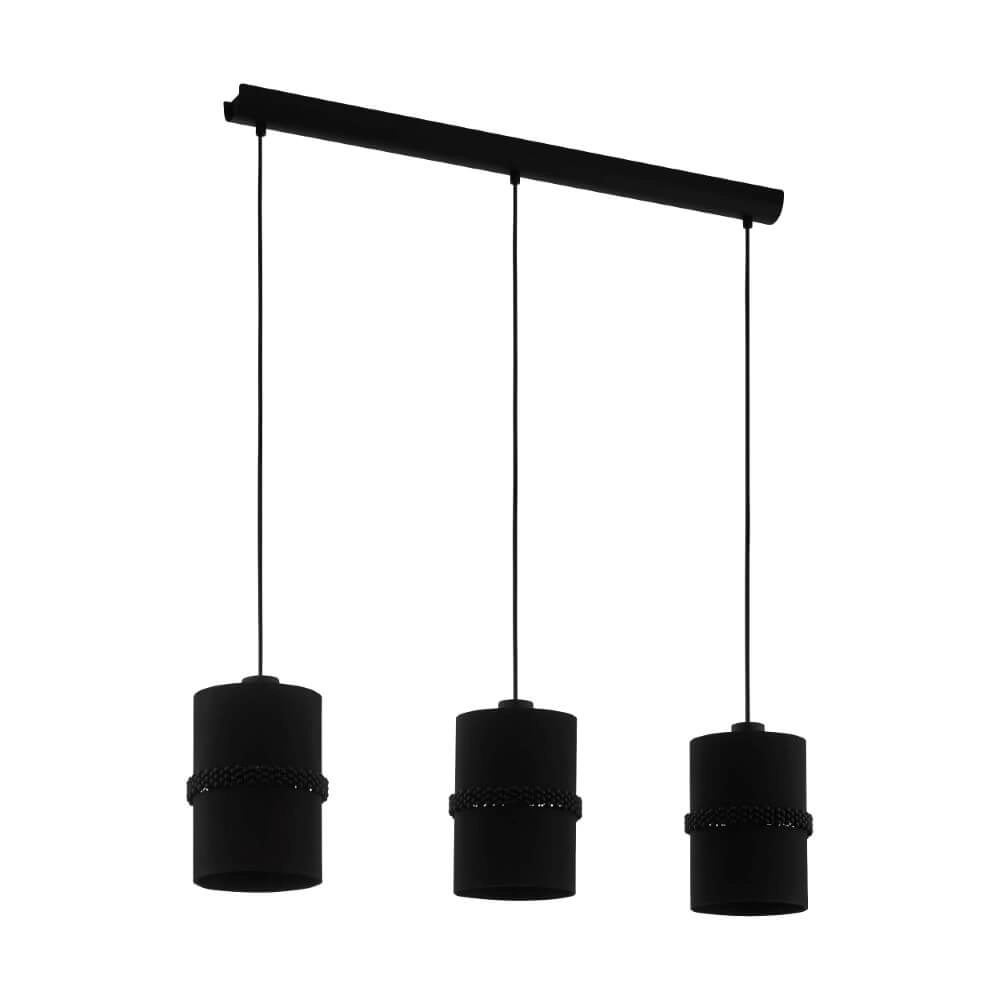 Lampe suspendue pour salle à manger Paraguaio 3 lumières