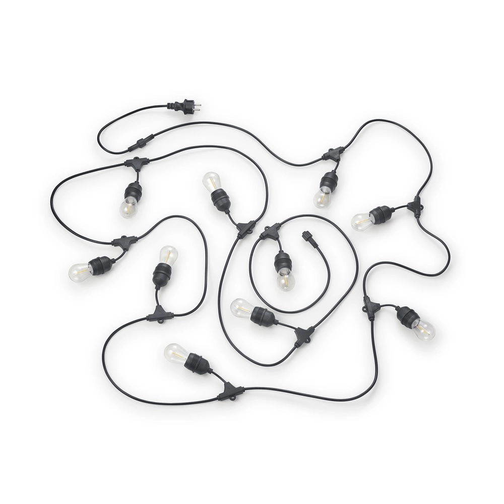 Lumières de fête Chain Noir 10 lumières Trio 4017807622720