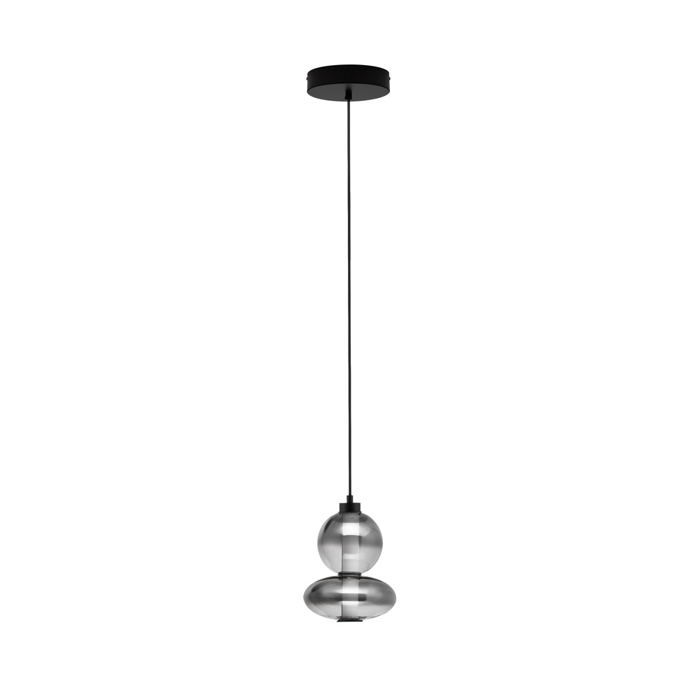 Suspension Bally Verre fumé 27,5 cm Lyora 5212017449153