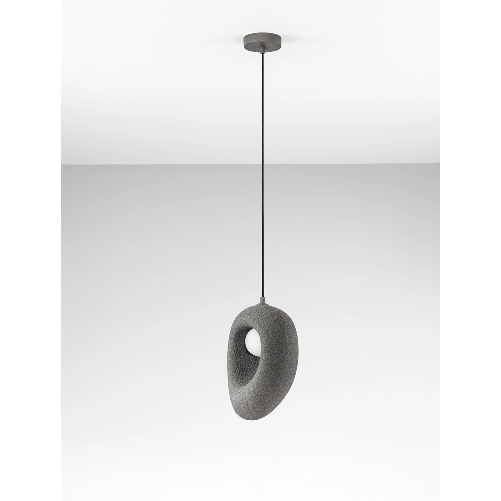 Suspension naturelle Tempus gris 30cm Lyora 5212017476838