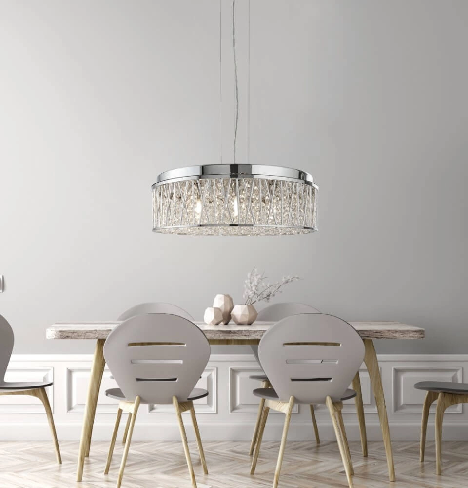Lampe à suspension design Elise Ø48cm Searchlight 5053423101200