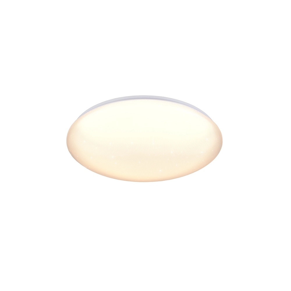 Éclairage de plafond Leno blanc Ø 38cm