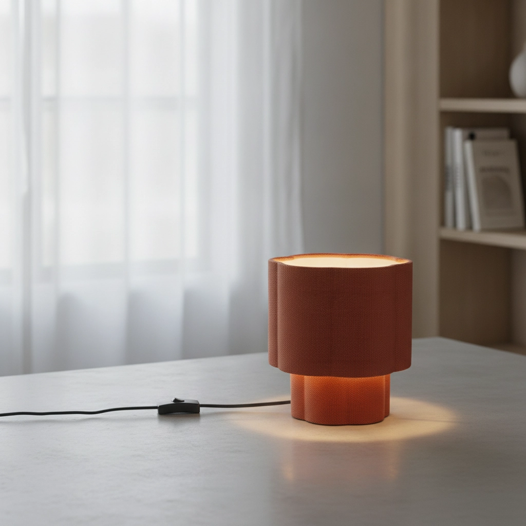 Lampe de table Bloosy Rouge