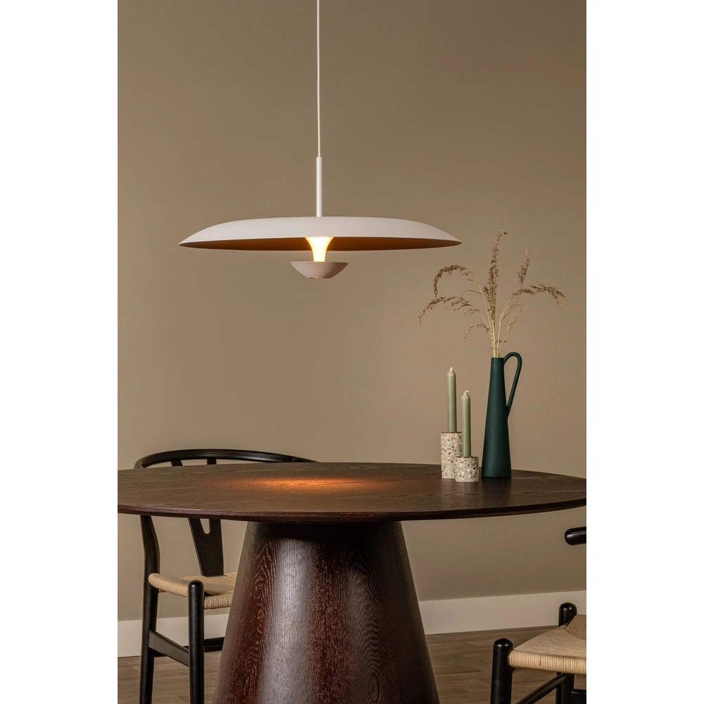 Lampe pendante de conception Kenneth blanc Ø 60cm Premium by Lucide 5411212410467