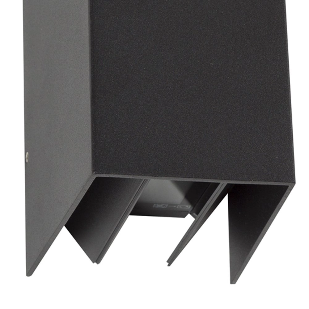 LED lampe d'extérieur Channel réglable noir KS 8714732746540