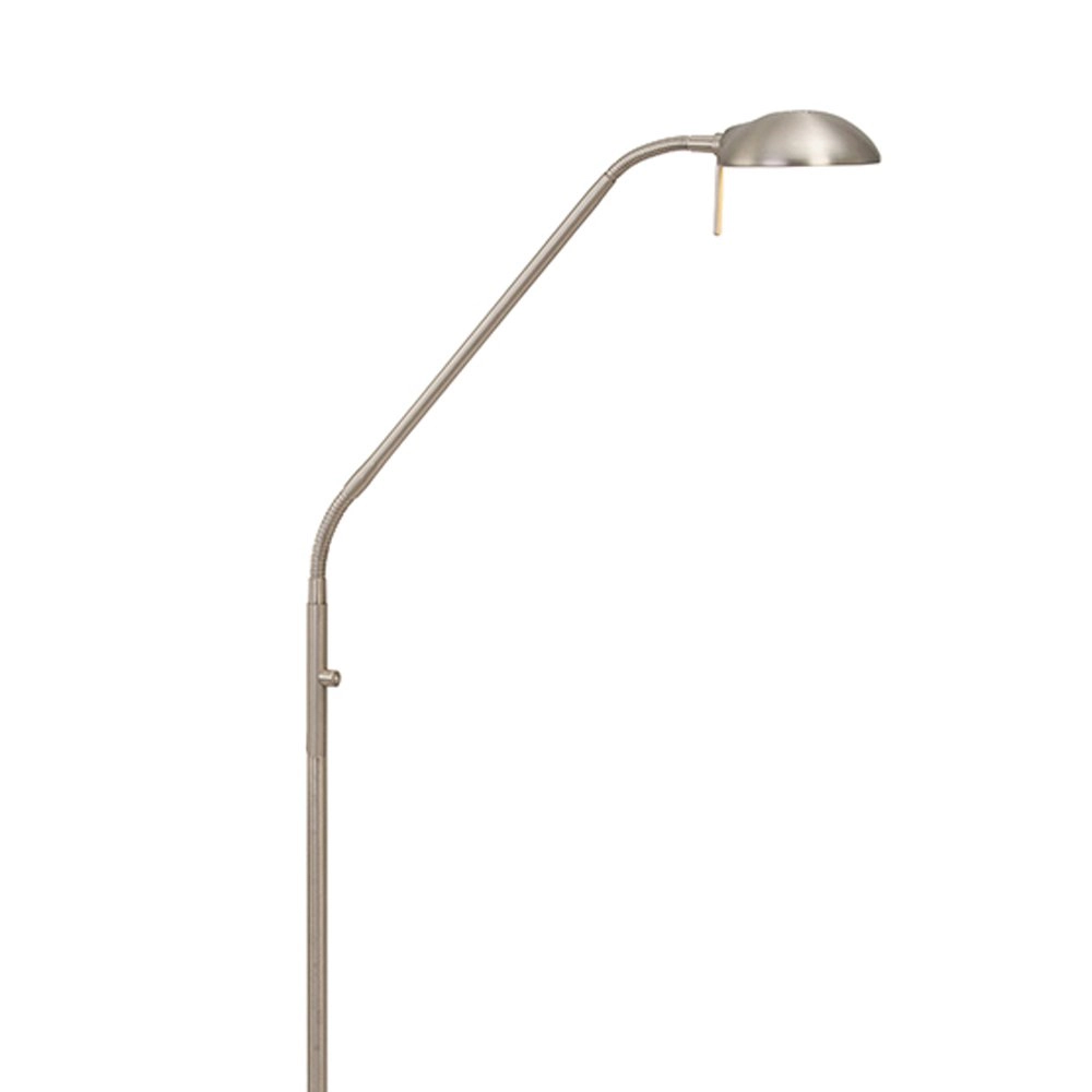 Lampadaire LED Mexlite 180cm - gris métallisé 2700K Steinhauer 8712746096378