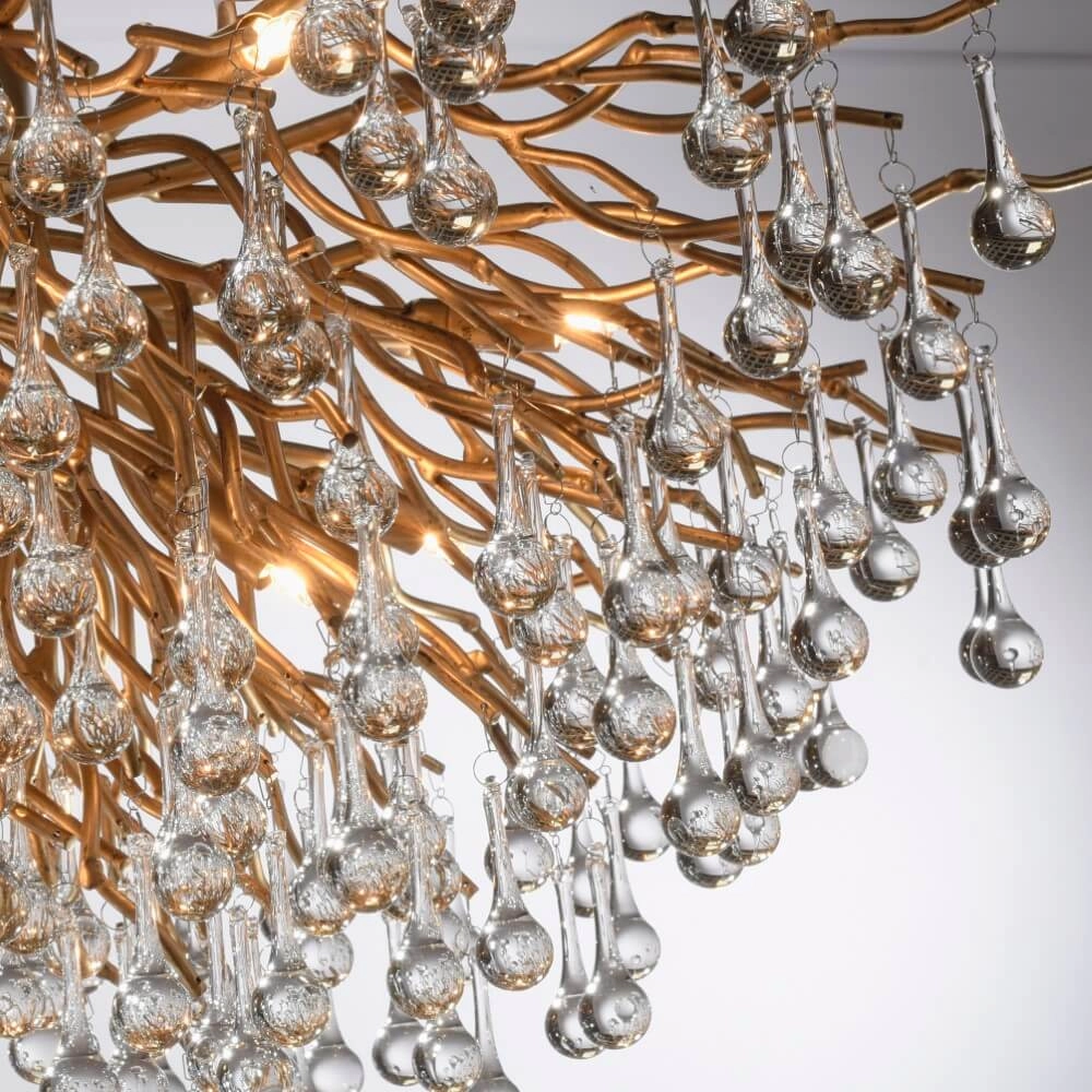 Lustre Icicle laiton 100cm Paul Neuhaus 4012248352106