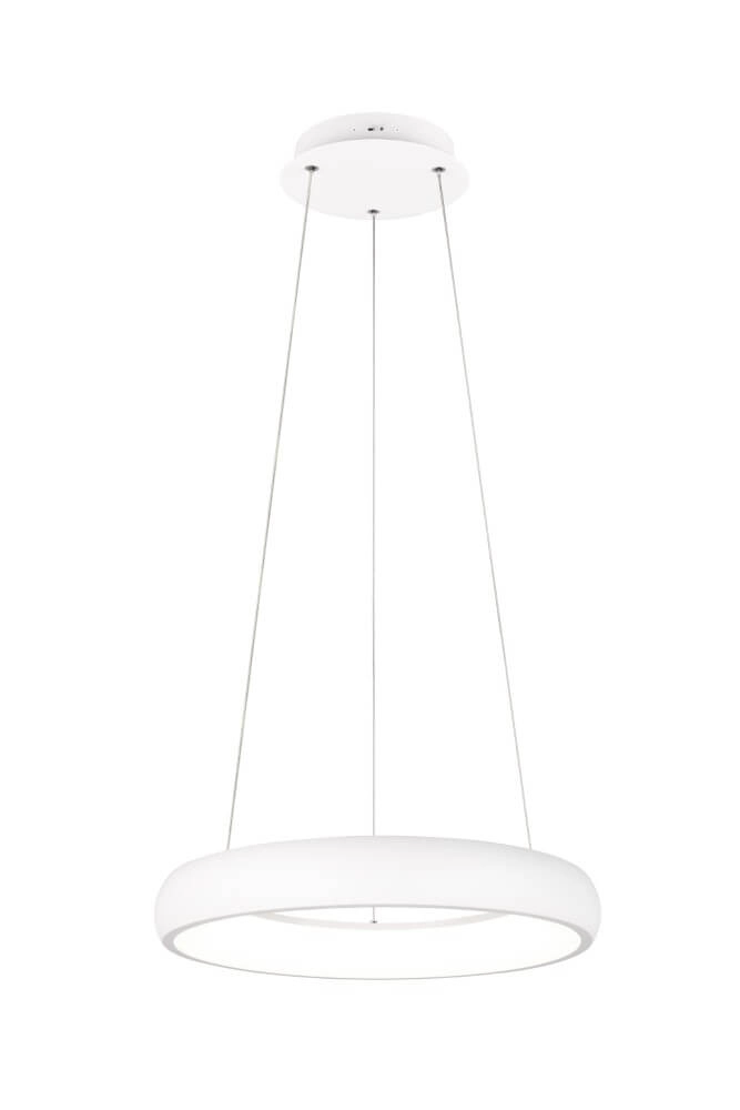 Lampe suspendue LED Cardona blanc - Ø 45cm Trio 4017807613834