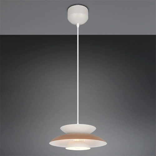 Conception de la lampe suspendue Amarila marron moka Ø 40cm