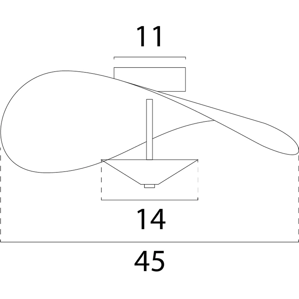 Lampe de plafond danoise Lente Ø45cm - sable Masterlight 8718121407142