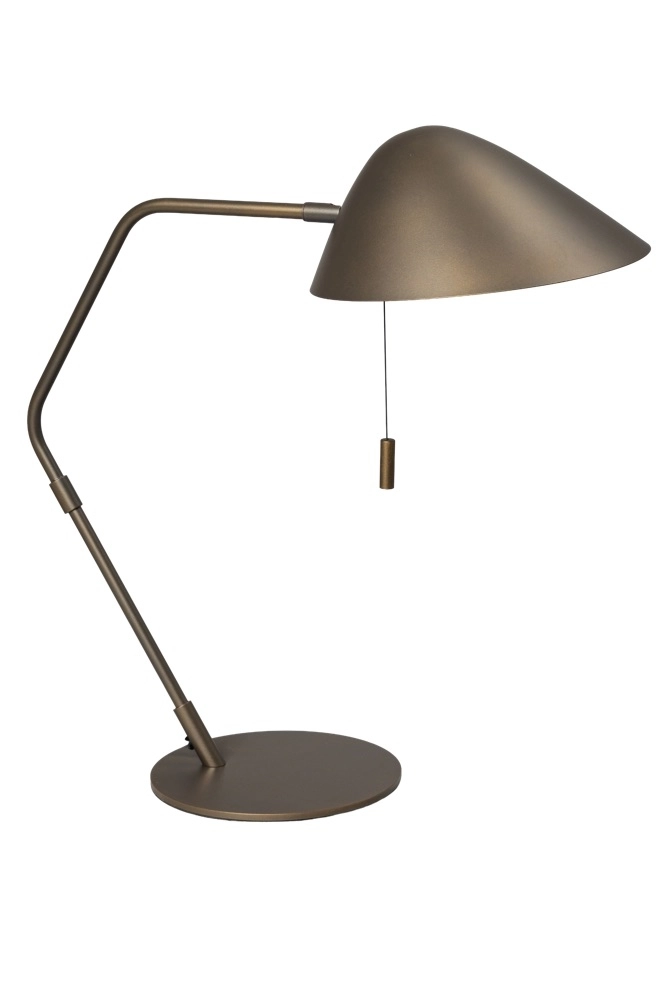 Lampe de table de conception Lotte Anodic Brown