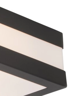 Plafonnier élégant Matteo pour l'extérieur Brilliant 4004353190063