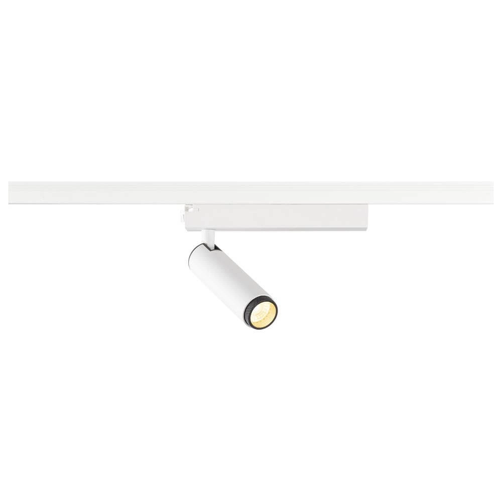 Spot ferroviaire Grip! S Blanc 1 phase réglable