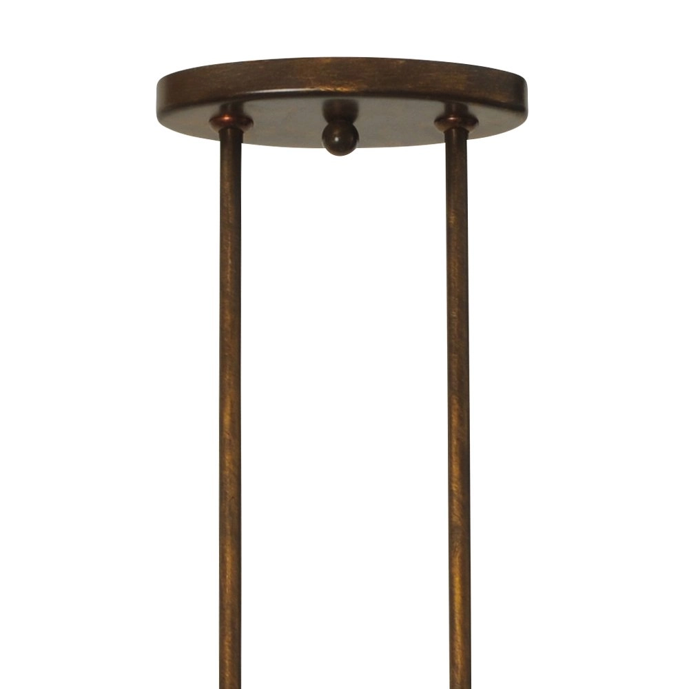 Lampe suspendue salle à manger Bolzano Brun bronze à 2 lumières Masterlight 8718121008325