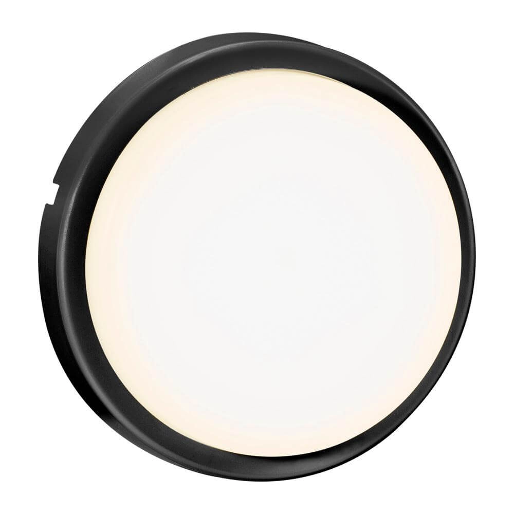 Applique murale noire Cuba Outdoor rond Ø 17,5cm Nordlux 5704924004711